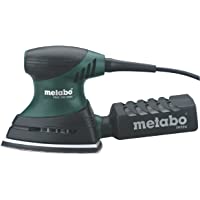 Metabo 600065500 600065500-Lijadora Triangular para Madera FMS Intec (Base Grande) 200W con maletín- 200 W- 230 V- Negro